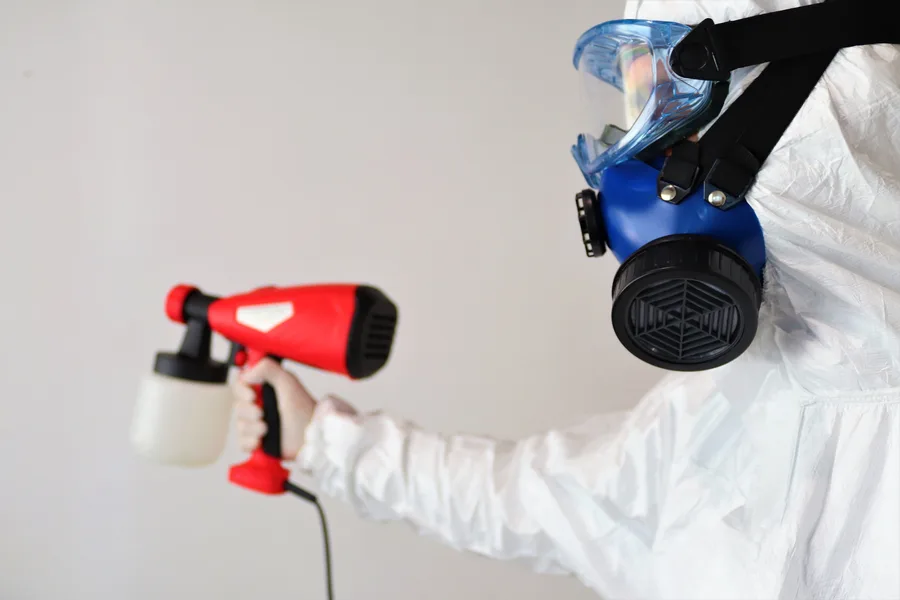 mold remediation process Charlotte NC — HEPA filtration during containment